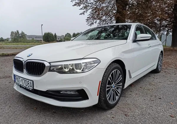 bmw seria 5 wielkopolskie BMW Seria 5 cena 97500 przebieg: 117850, rok produkcji 2017 z Nowe Brzesko